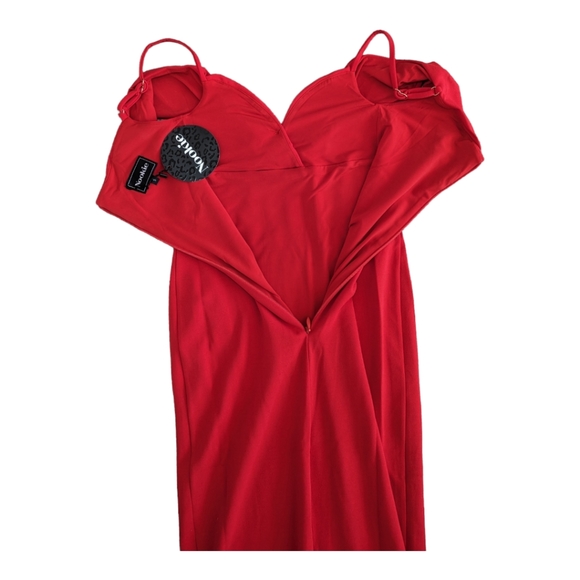 NWT Nookie Phoenix Red Gown Size Small - Picture 8 of 12
